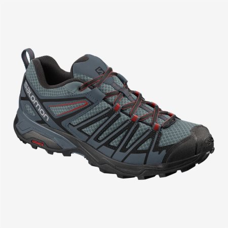 Zapatillas Trekking Salomon X ULTRA 3 PRIME Hombre Gris (ES-UFHG)